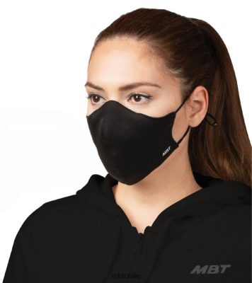 MBT máscara deportiva 3d 46FL4D250 - MBT Chile negro unisexo